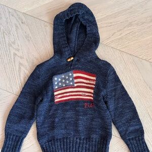 Polo Ralph Lauren Toddler Hooded Sweater Size 3T